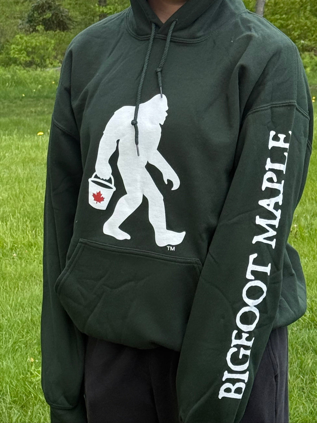 Hunter Green Bigfoot Hoodie